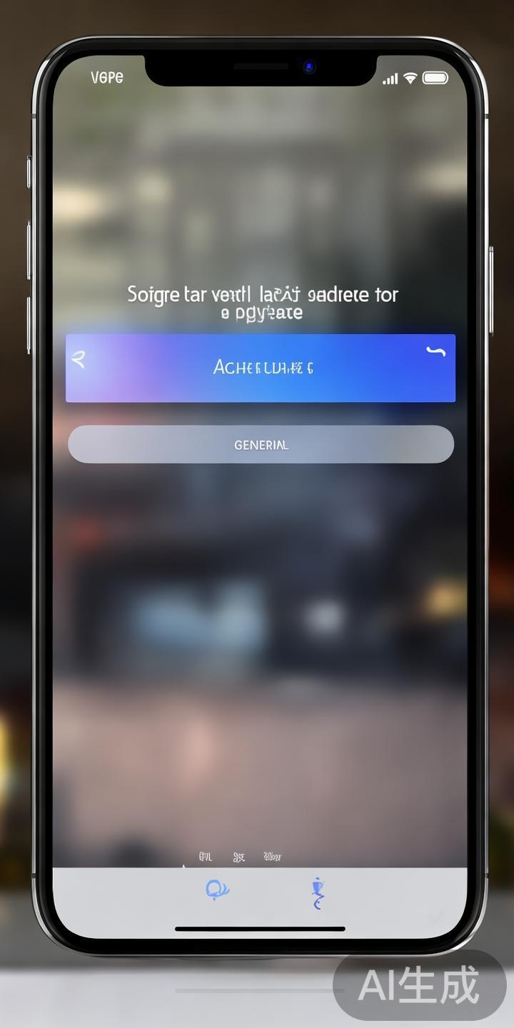 确保您的iPhone运行的是最新版本的iOS系统，